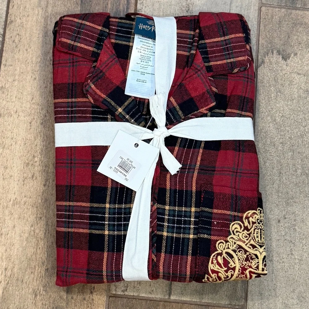 Harry Potter- Hogwarts™ Plaid Organic Pajama Set- PB teen